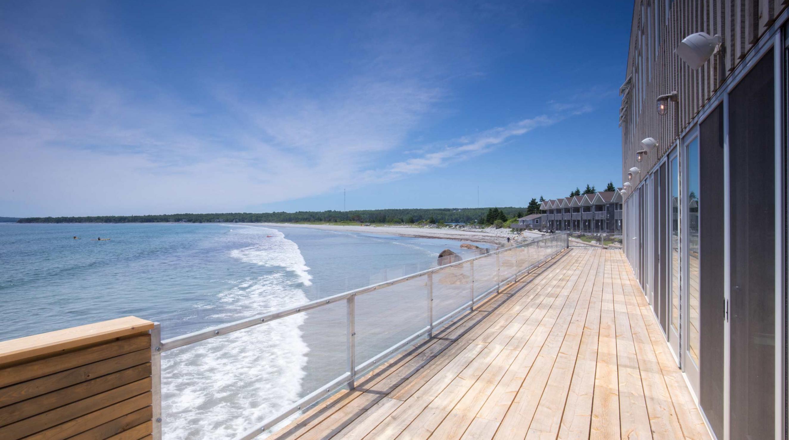 QuarterDeck Restaurant and Grill on the beach